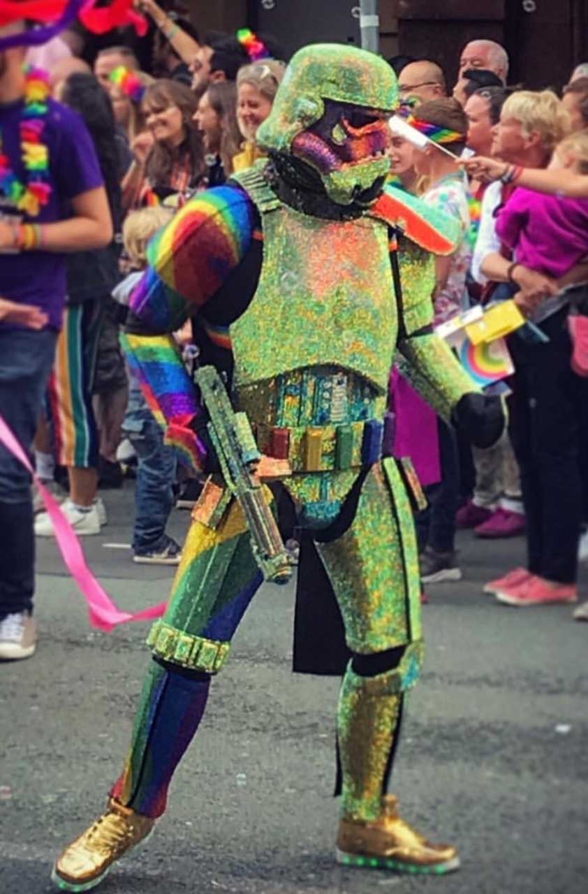 Shadowtrooper bei Manchester Pride 2018